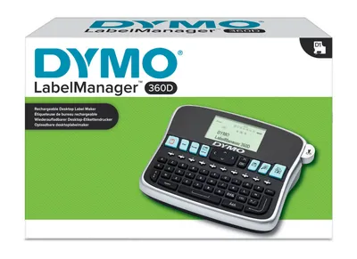 Obrázek produktu pro DYMO LabelManager 360D™ AZY, AZERTY, D1, Tepelný přenos, 180 x 180 DPI, 12 mm/s, Kabel