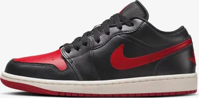 Produktbild von Nike Jordan 1 Low "Bred Sail" Rot, Größe: 39