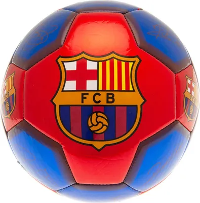 Produktbild von FC Barcelona - "Barca Barca Barca" Fußball Wappen BS3656 (5) (Blau/Kastanienbraun/Weiß)