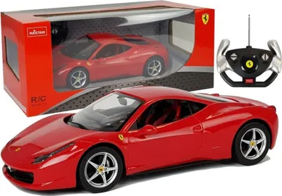 Zdjęcie produktu dla Auto R/C Ferrari Italia Rastar 1:14 Czerwone Na Pilota