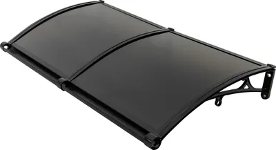 Image de Auvent de porte, aluminium durable, protection résistante aux intempéries, MULTI