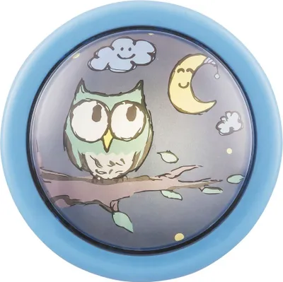 Produktbild von Rabalux 4563SHEPHERD, Leichte Dekorationsfigur, Blau, Kunststoff, Kinderzimmer, IP20, III