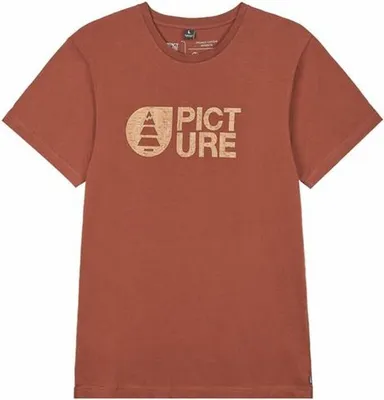 Produktbild von T-Shirt Picture Basement Cork Braun Dunkelrot - M