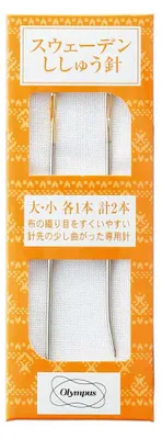 Produktbild von Aguja Olympus Thread Kogin, Set mit 2 Stück, (65 mm), hergestellt in Japan