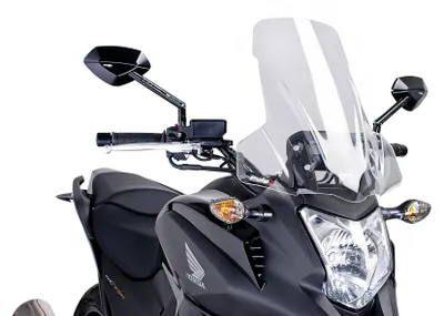 Productafbeelding van PUIG transparante touring windscherm, 480x420 mm, voor Honda