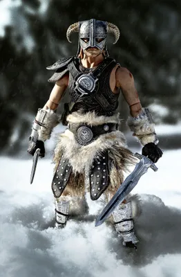 Obrázek produktu pro Pure Arts The Elder Scrolls V Skyrim Dragonborn akční figurka standardní edice 32 cm PURE40381