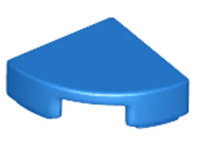 Produktbild von Lego® 1x1 Fliesen Rundecke 25269 - 1 Stück Blau