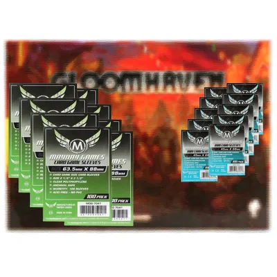Produktbild von Mayday Standard Sleeves Hüllen 7035 + 7041 Vorteilspack für Gloomhaven