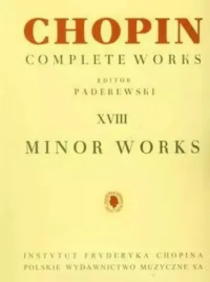 Zdjęcie produktu dla Minor Worksfor piano