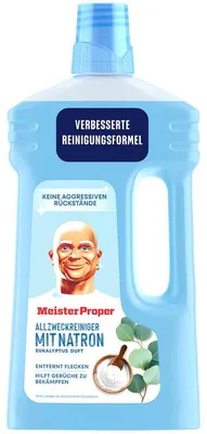 Produktbild von Meister Proper Allzweckreiniger mit Natron Eukalyptus Duft 1 Liter Bekämpft Gerüche