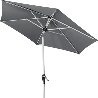 Produktbild von Doppler Active Auto Tilt 320 Sonnenschirm 5 Farben ø 320 cm Mittelmastschirm 434437 840 Anthrazit
