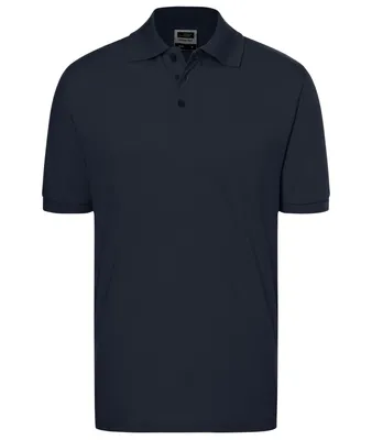 Produktbild von James & Nicholson Poloshirt Herren JN070 Gr. M navy