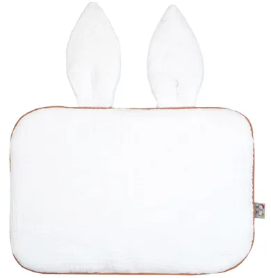 Produktbild von Flachkissen Jeanne - 25 x 35 cm - Weiß | by SEVIRA KIDS