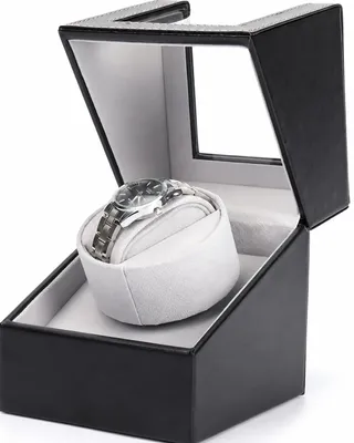 Produktbild von Olvy Uhrenbeweger für Automatikuhren, Watchwinder Extrem Leisem Motor, Weiches Uhrenkissen, Watch winder, Für 1 Uhr