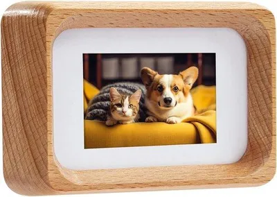 Obrázok produktu pre Drevené minirámčeky na fotografie – pre minifotografie – 3 ks – dubové drevo – 5 x 3 cm