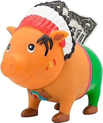 Produktbild von BIGGYS, Sparschwein Häuptling - design by LILALU