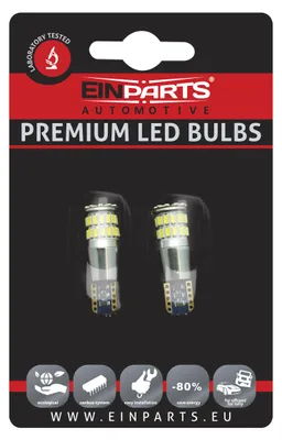 Produktbild von Einzelfadige LED-Lampen W5W für Innenraumbeleuchtung, 6000K, langlebig