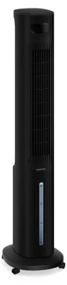 Produktbild von Klarstein Luftkühler mit Wasserkühlung, Verdunstungskühler, 5L Tank, App & Fernbedienung, Timer, Ionisator, Klimagerät für Räume bis 30m², Black