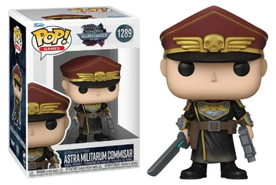 Obrázek produktu pro Funko POP! Total War Warhammer 40,000 Astra Militarum Commisar 1289