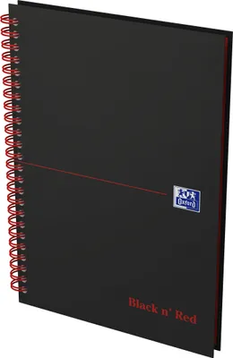 Produktbild von Oxford 400047651, Einfarbig, Schwarz, A5, Matt, 90 g/m², Universal