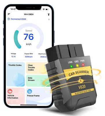 Image de Diagnostic OBD2 pour automobile, avec Bluetooth, appareil de diagnostic pour véhicules professionnels
