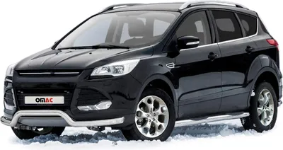 Immagine prodotto di Protezione paraurti anteriore per Ford Kuga 2012-2017 con ABE acciaio argento