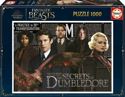Produktbild von Puzzle mit 1000 Teilen „Fantastic Beasts“ von Educa 19493