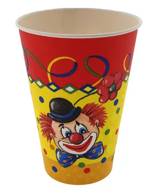 Produktbild von Papstar Trinkbecher Clown