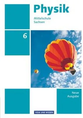 Obrázok produktu pre Physik 6. Schuljahr Schülerbuch. Mittelschule Sachsen