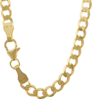Produktbild von Goldkette Panzerkette Länge 70cm - Breite 3,9mm - 333-8 Karat Gold