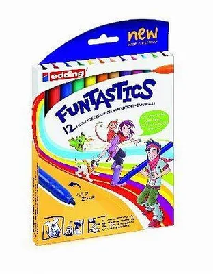 Produktbild von Fasermaler Filzstifte e-15 12er Set FUNTASTIC