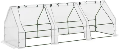 Zdjęcie produktu dla Szklarnia Szklarnia Pomidorowa Zimna Rama 270 X 90 X 90 Cm Biała