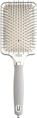 Zdjęcie produktu dla Olivia Garden Expert Care Rectangular Silver L, Szczotka do włosów antystatyczna