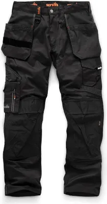 Obrázek produktu pro Scruffs - Pánské pracovní kalhoty "Trade" RW8743 (36L) (černá)