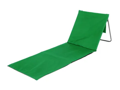 Produktbild von GLÜCKLICHES GRÜN Unterlage Strand AUSTIN mit Stahl Konstruktion, 150 x 54 cm, green