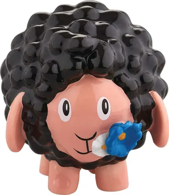 Immagine prodotto di Alessi - Happy Eternity Baby, pecorella decorata a mano, porcellana