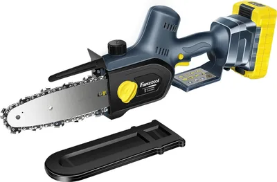 Produktbild von FANZTOOL 20V Akku Handsäge, nur 1,8 kg, EC-Motor, 3Ah Akku, 8 Zoll Sägekette, Autoschmierung