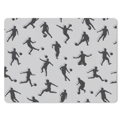 Produktbild von MuchoWow® Mauspad Mousepad Fußball - Sport - Muster 23x19 cm - Mousepads - Maus Mat - Pad - Mausunterlage - Schreibtischunterlage - Mauspad