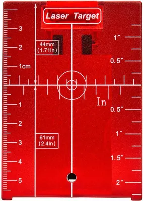 Image de Makita plaque de mire rouge