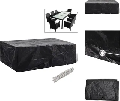 Produktbild von vidaXL Gartenmöbel-Abdeckung 8 Ösen 300×140×90 cm -  Gartenmöbel-Schutzhüllen