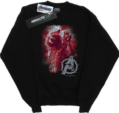 Produktbild von Marvel - "Avengers Endgame" Sweatshirt für Herren BI4827 (3XL) (Schwarz)