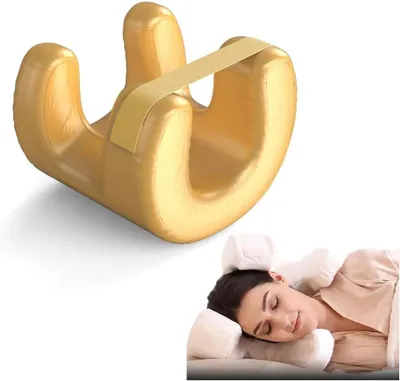 Obrázok produktu pre Vankúš, ergonomický krčný vankúš, pamäťová pena, proti vráskam, na spanie