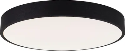 Produktbild von Brilliant G80821/76 Filiz Deckenleuchte 49cm Metall/Kunststoff/Textil schwarz/weiß LED integriert