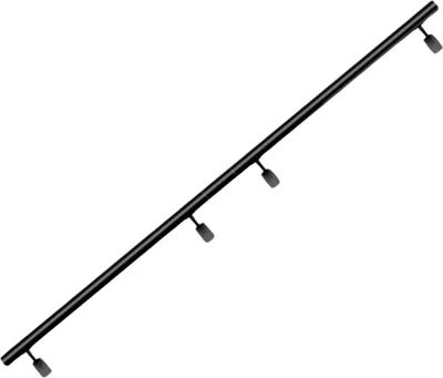 Obrázok produktu pre Trapleuning - Hliníkové zábradlie s jednoduchou údržbou - 213 cm - Nosnosť 200 kg - Čierna