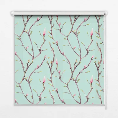 Produktbild von Seitenzug-Rollo Fensterrollo Jalousie - Lichtdurchlässig Springrollos - 130x140 cm - Zweigea