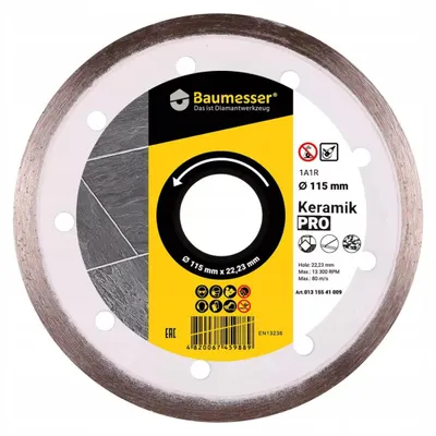 Produktbild von Di-Star Diamanttrennscheibe 115mm Keramik 1A1R