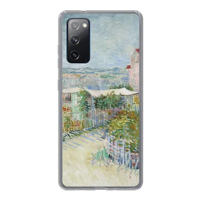 Produktbild von MuchoWow® Handyhülle Schutzhülle Hülle für Samsung Galaxy S20 FE Montmartre: hinter der Mühle von Galette - Vincent van Gogh Silikon Softcase Handy Hülle - Abdeckung