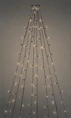 Produktbild von 176 LED's Octopus Lichterkette für Innen und Außen warmweiß Baumkette inkl. Timer