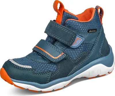 Produktbild von Legero Stiefelette Leder \ SPORT5 BLAU/ROT SYNTHETIK/TEXTIL/VELOUR Kinderschuhe
