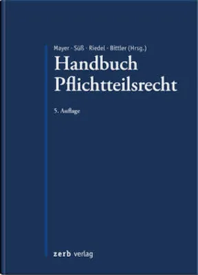 Produktbild von Handbuch Pflichtteilsrecht